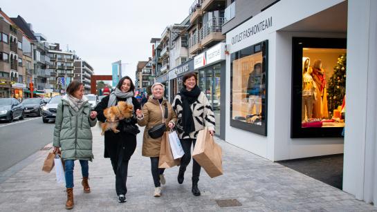 Shoppen in de Zeelaan